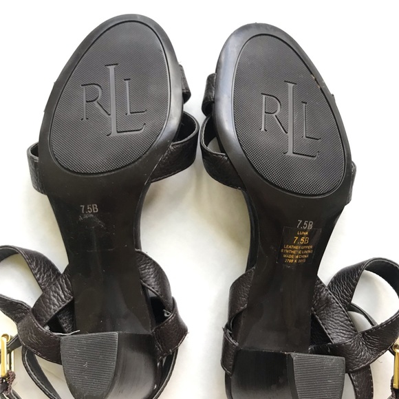 Ankle strap RLL sandals - Picture 4 of 6